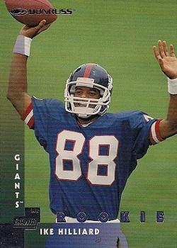 Ike Hilliard New York Giants 1997 Donruss NFL Rookie #210